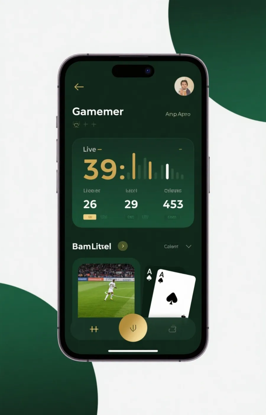 手机端赛事入口界面示意图